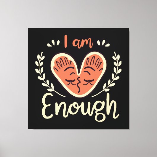 Toile Je Suis Suffisant (Recto)