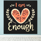 Toile Je Suis Suffisant (Insitu (Plancher de Bois))