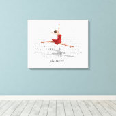 Toile Je Suis Une danseuse (Insitu (Plancher de Bois))