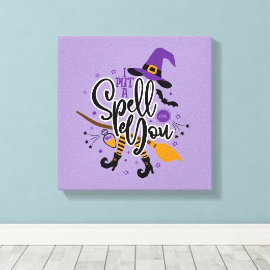 Toile Je T'Ai Mis Un sort (Insitu (Plancher de Bois))