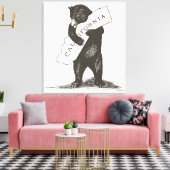 Toile Je T'Aime Californie (Insitu(Salon))