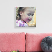 Toile Je t'aime maman (Insitu(Salon))