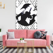 Toile Je T'aime Paris (Insitu(Salon))