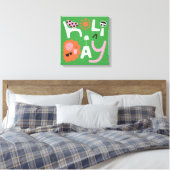 Toile JE VAIS EN VACANCES Tableaux (Insitu(Chambre))