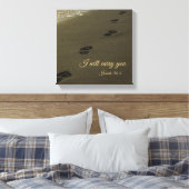 Toile Je Vais Vous Transporter Des Empreintes De Sable (Insitu(Chambre))