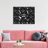 Toile Je vois l'impression Orbs-canvas (Insitu(Salon))