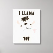 Toile Je Vous Llama (Recto)