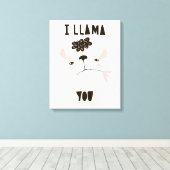 Toile Je Vous Llama (Insitu (Plancher de Bois))