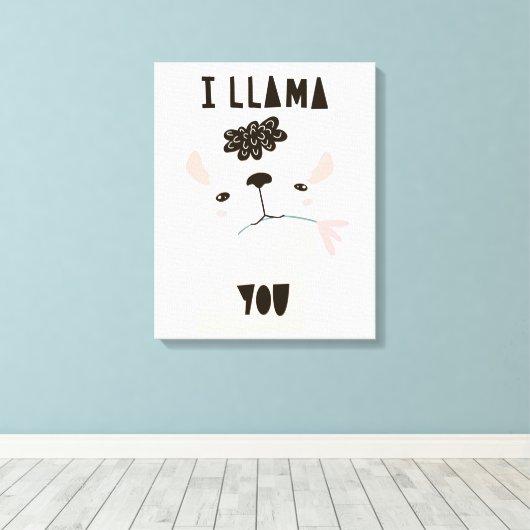 Toile Je Vous Llama (Insitu (Plancher de Bois))