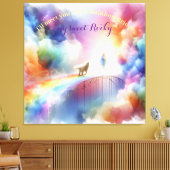 Toile Je vous rencontrerai au pont de l'Arc-en-ciel (Insitu(Salon))