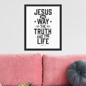 Toile Jean 14:6 (Insitu(Salon))