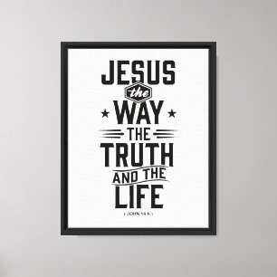 Toile Jean 14:6