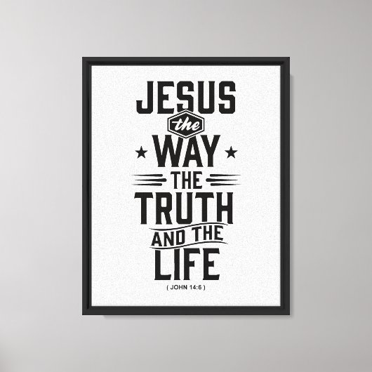 Toile Jean 14:6 (Recto)