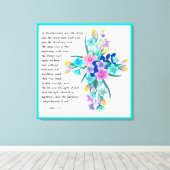 Toile Jean 1:1-5 (Insitu (Plancher de Bois))