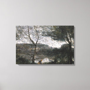 Toile Jean-Baptiste-Camille Corot - Ville-d'Avray