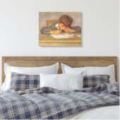 Toile Jean dessin par Pierre Renoir, Gravure d'art fin v (Insitu(Chambre))