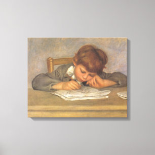 Toile Jean Dessiné par Pierre Renoir, Vintage Fine Art