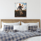 Toile Jean-Francois Millet - La Fileuse (Insitu(Chambre))