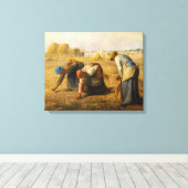 Toile Jean-François Millet - Les Gleaners (Insitu (Plancher de Bois))