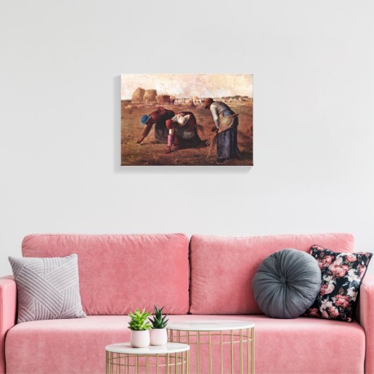 Toile Jean-François Millet - Les Gleaners (Insitu(Salon))