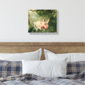 Toile Jean-Honore Fragonard - La couture (Insitu(Chambre))