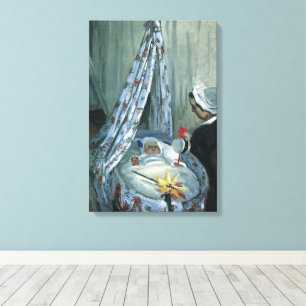 Toile Jean Monet dans son berceau par Claude Monet