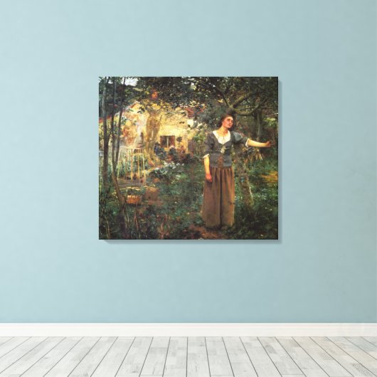 Toile Jeanne d'Arc par Jules Bastien Lapage (Insitu (Plancher de Bois))