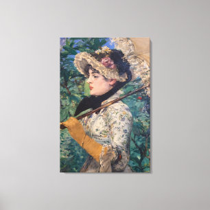 Toile Jeanne (Printemps) Par Édouard Manet