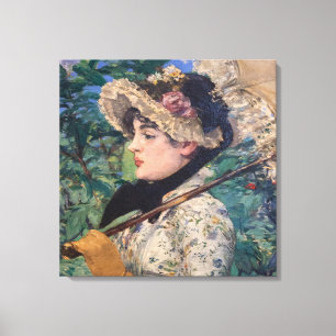 Toile Jeanne (Printemps) Par Édouard Manet