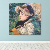 Toile Jeanne (Printemps) Par Édouard Manet (Insitu (Plancher de Bois))