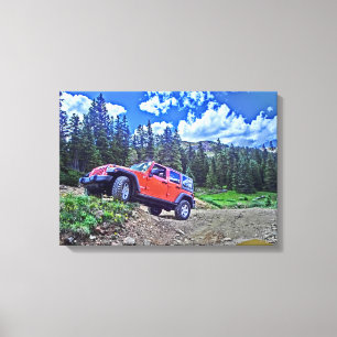 Toile Jeep Adventure