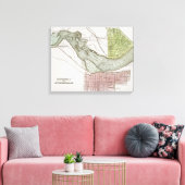 TOILE JEFFERSONVILLE, INDIANA : CARTE (Insitu(Salon))