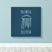 Toile Jellis marine vie aquatique moderne (Insitu (Plancher de Bois))