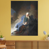Toile Jeremiah Lamenting sur la chute de Jérusalem, Remb (Insitu(Salon))