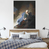 Toile Jeremiah Lamenting sur la chute de Jérusalem, Remb (Insitu(Chambre))