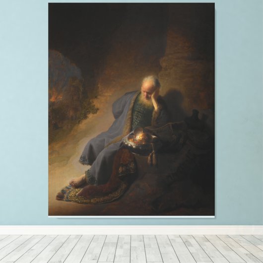 Toile Jeremiah Lamenting the Destruction of Jérusalem (Insitu (Plancher de Bois))