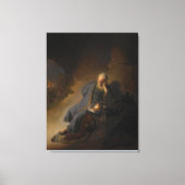 Toile Jeremiah Lamenting the Destruction of Jérusalem (Recto)