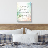Toile Jérémie 29:11 Image de verset biblique (Insitu(Chambre))