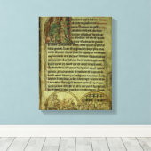 Toile Jérôme : Un médecin visite un patient (Insitu (Plancher de Bois))