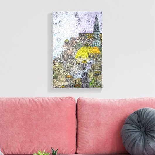 Toile Jérusalem (Insitu(Salon))