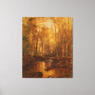 Toile JERVIS McENTEE - L'automne dans les cattitudes - 1
