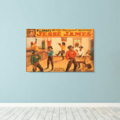 Toile Jesse James Production Spectaculaire Occidentale (Insitu (Plancher de Bois))