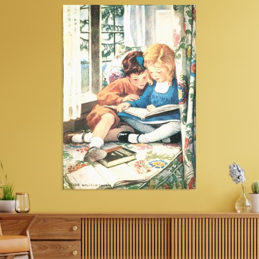 Toile Jesse Wilcox Smith Imprimer (Insitu(Salon))