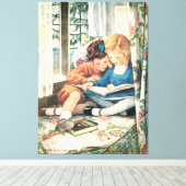 Toile Jesse Wilcox Smith Imprimer (Insitu (Plancher de Bois))