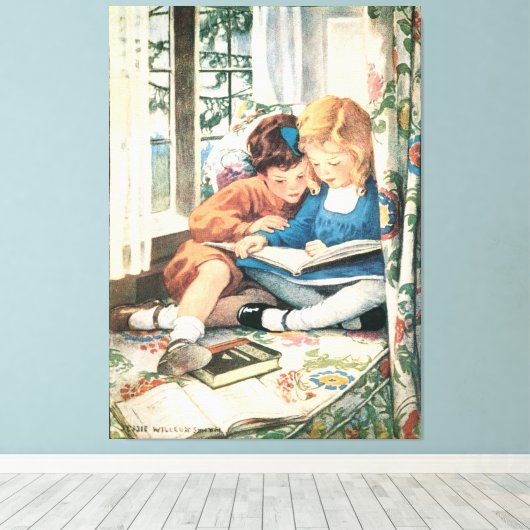 Toile Jesse Wilcox Smith Imprimer (Insitu (Plancher de Bois))