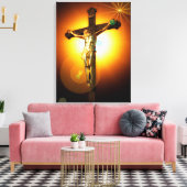 Toile Jésus (Insitu(Salon))