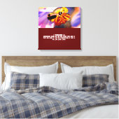 Toile Jésus amour (Insitu(Chambre))