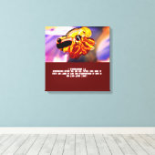 Toile Jésus amour (Insitu (Plancher de Bois))