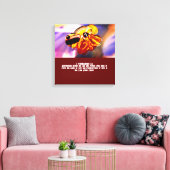 Toile Jésus amour (Insitu(Salon))