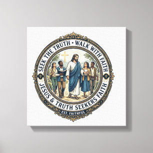 Toile Jésus Apologétique Théologie Chemise de Nerd de Fo